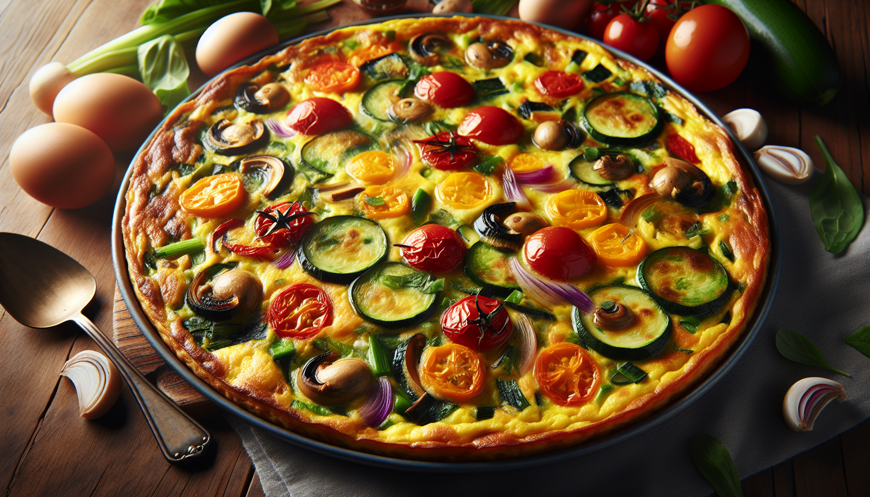 frittata con verdure